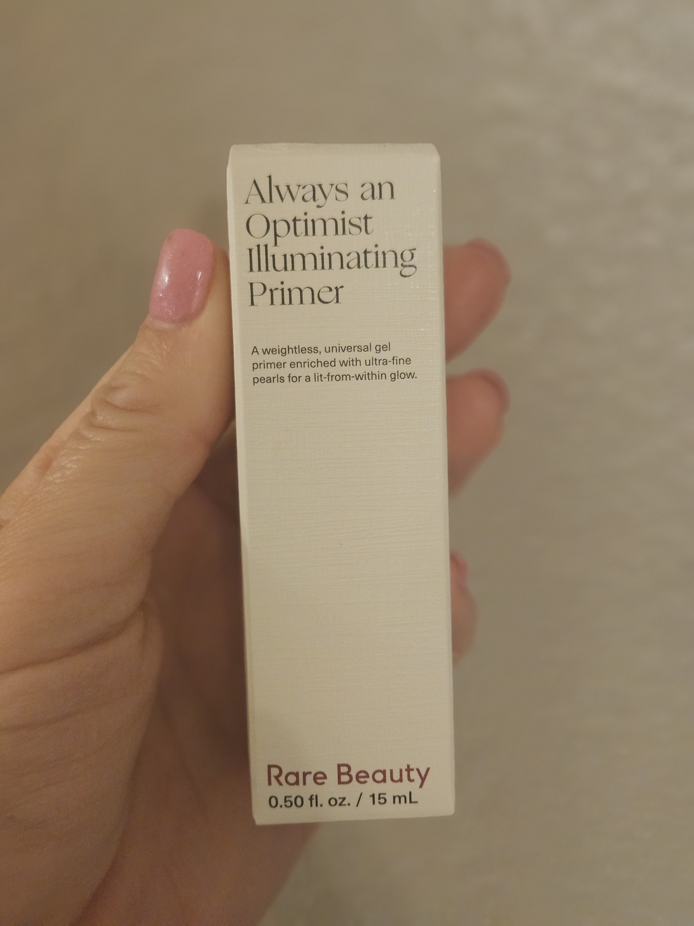 🔥 3/$30 Rare Beauty Always an Optimist Illuminating Primer - Light/Sheer Glow